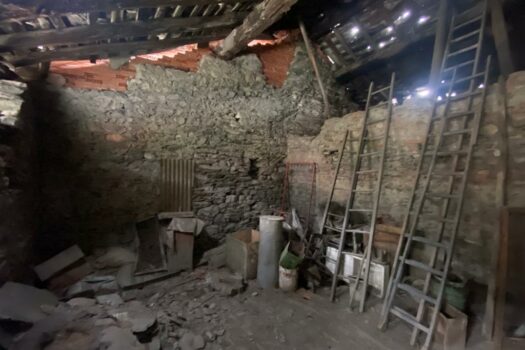 Rustico in centro paese con possibilita’ di verde box